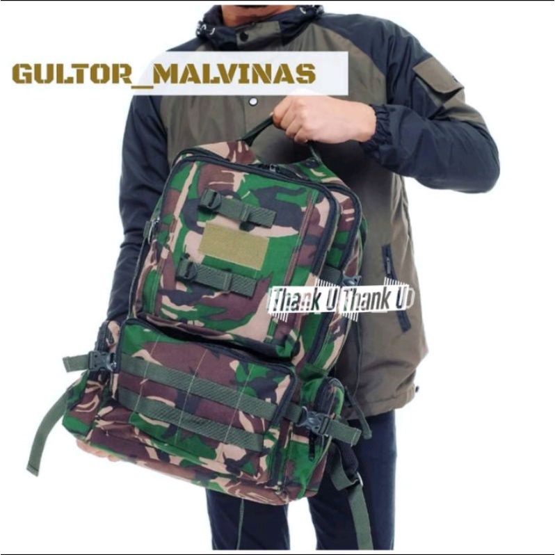 BYANKA - TAS RANSEL GULTOR Waterproof ARMY JUMBO//RANSEL BACKPACK TNI POLRI