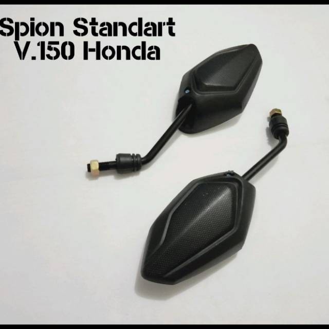 Spion Standar Vario New Tangkai Hitam Universal Honda-3