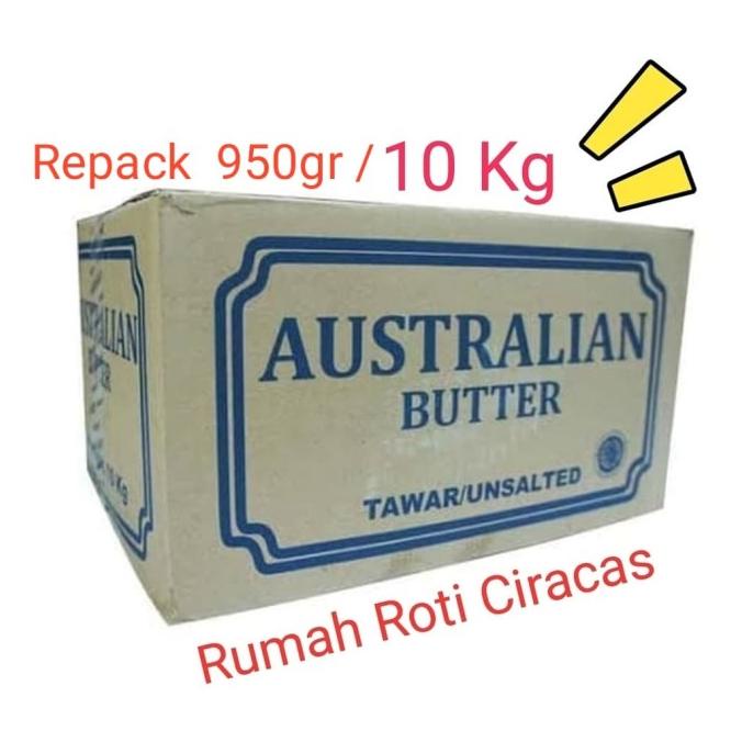 

BISA BAYAR DITEMPAT BUTTER AUSTRALIAN KG REPACK UNSALTED AUSTRALIA BUTER BKN ANCHOR ELLE