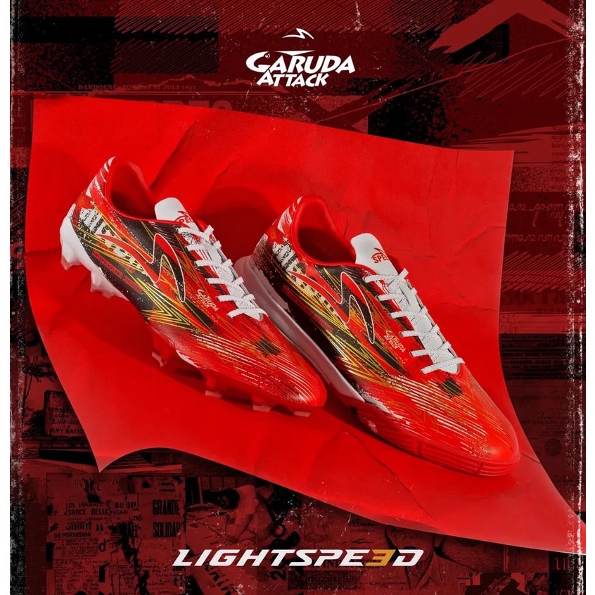 Sepatu Sepak Bola Futsal Specs Light Speed Lightspeed LS Garuda Attack GA22 GA 22 IN FG