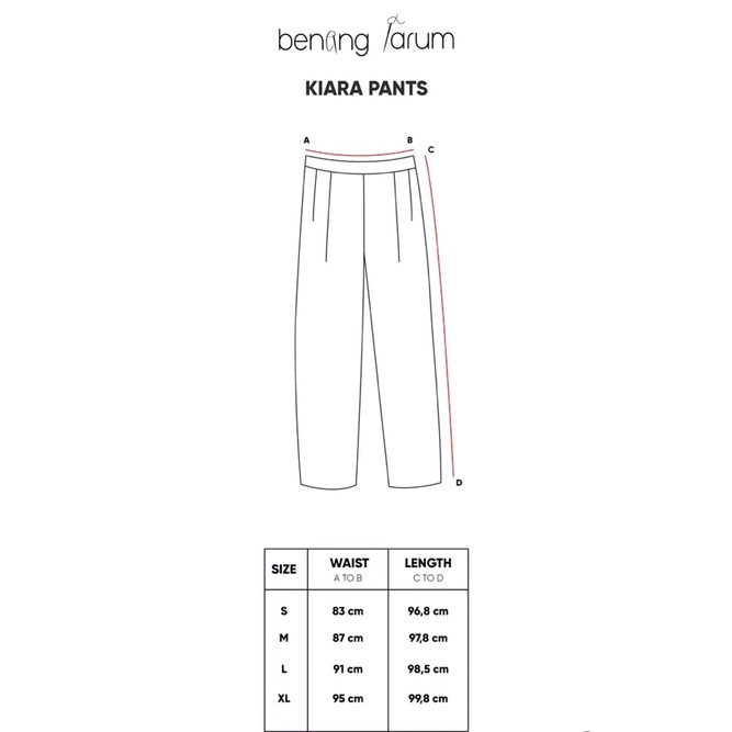 KIARA PANTS - BENANG JARUM