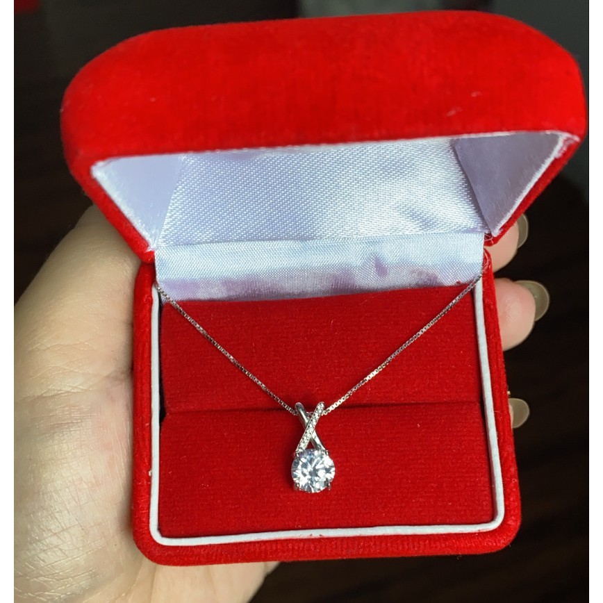 Kalung Perak / Necklace 925 Sterling Silver Cewek KS025 Korea Unik Asli S925 Cocok Hadiah