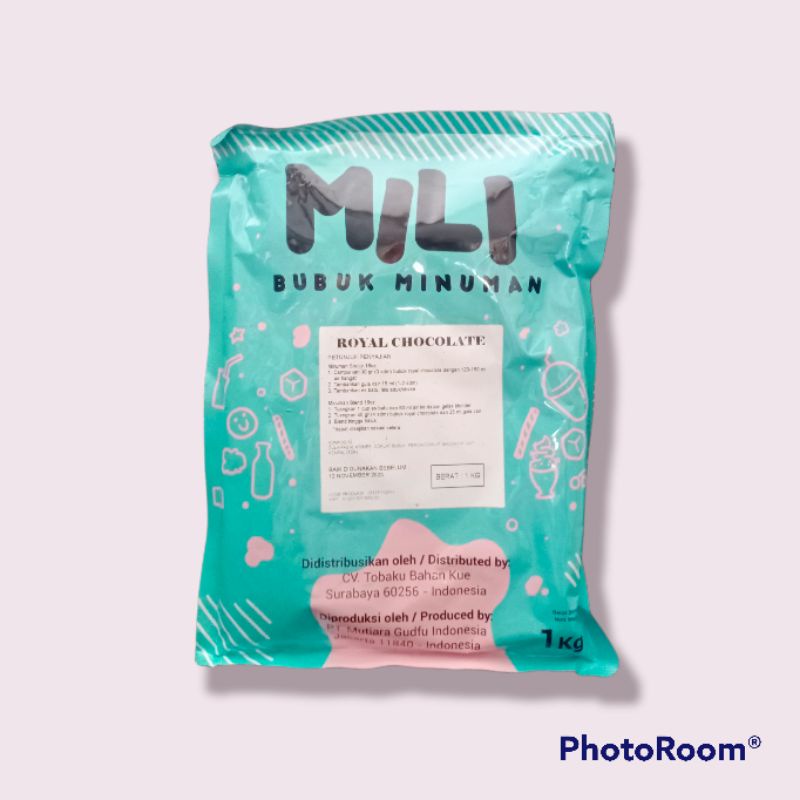 

BUBUK MINUMAN MILI ROYAL CHOCOLATE 1Kg