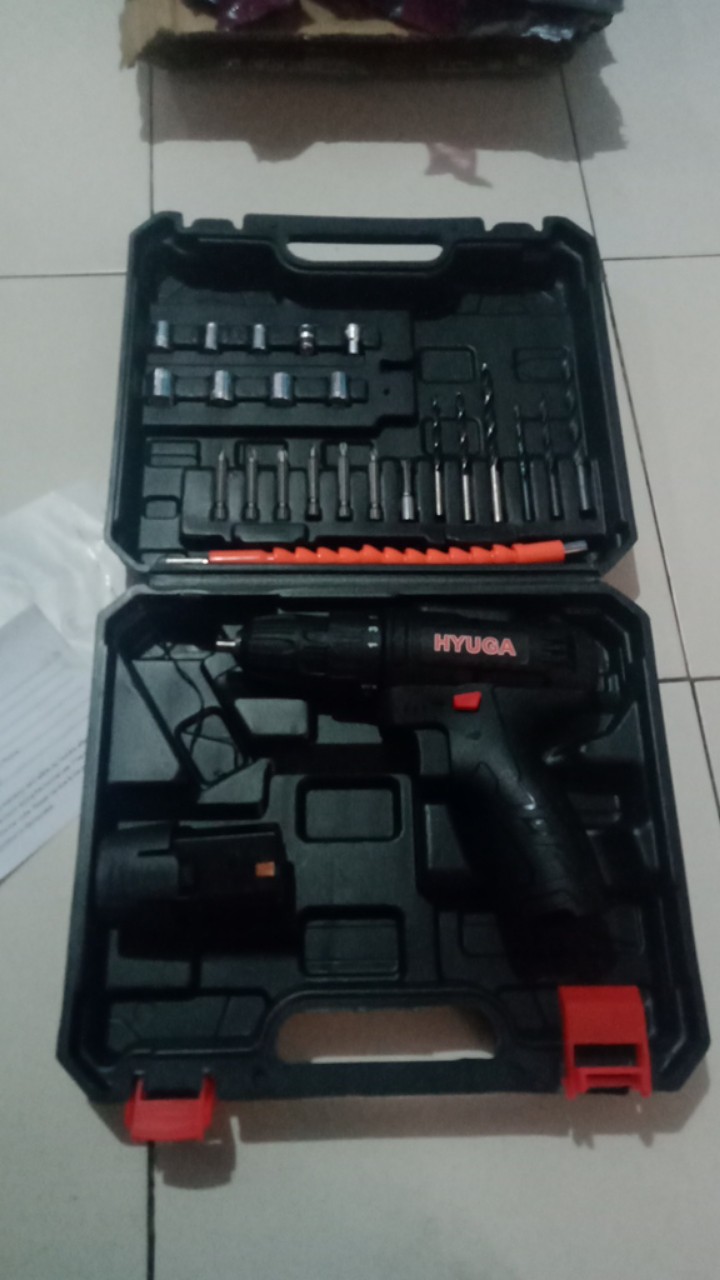 Mesin Bor Baterai 13vf Hyuga By Uchiha Cordless Drill Tanpa Kabel