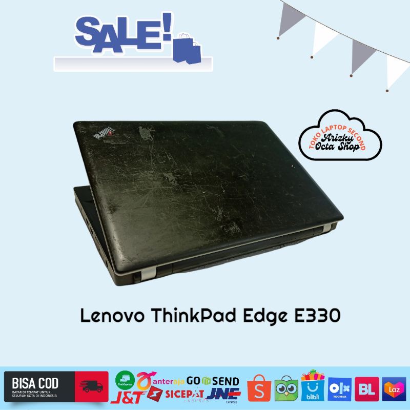 Sale Lenovo Thinkpad edge e330 Core i5 Ram 4gb HDD 500gb cam double vga intel hd+nvidia geforce 610m