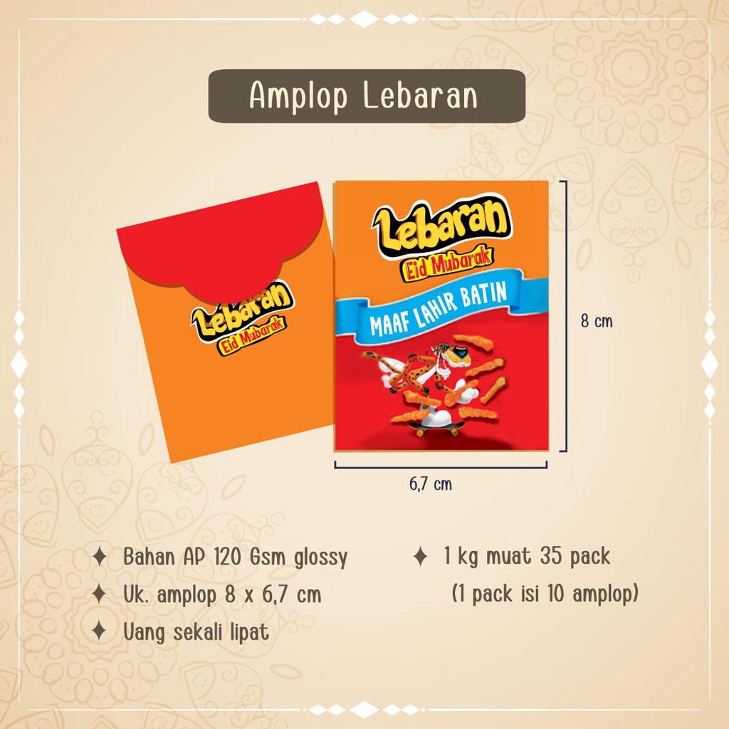 Amplop mini / Amplop angpau lebaran / Amplop viral