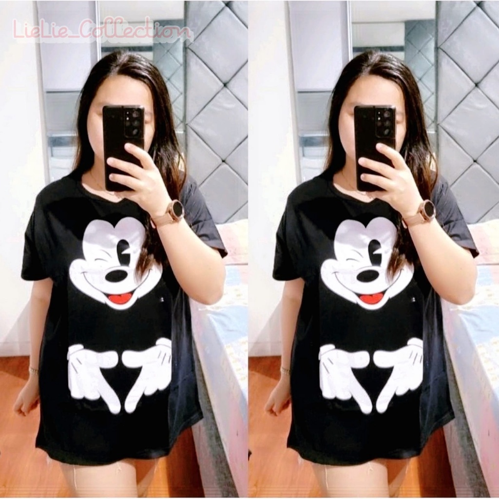 KAOS WANITA IMPORT MURAH / KAOS BAHAN KATUN / KAOS SIZE XL