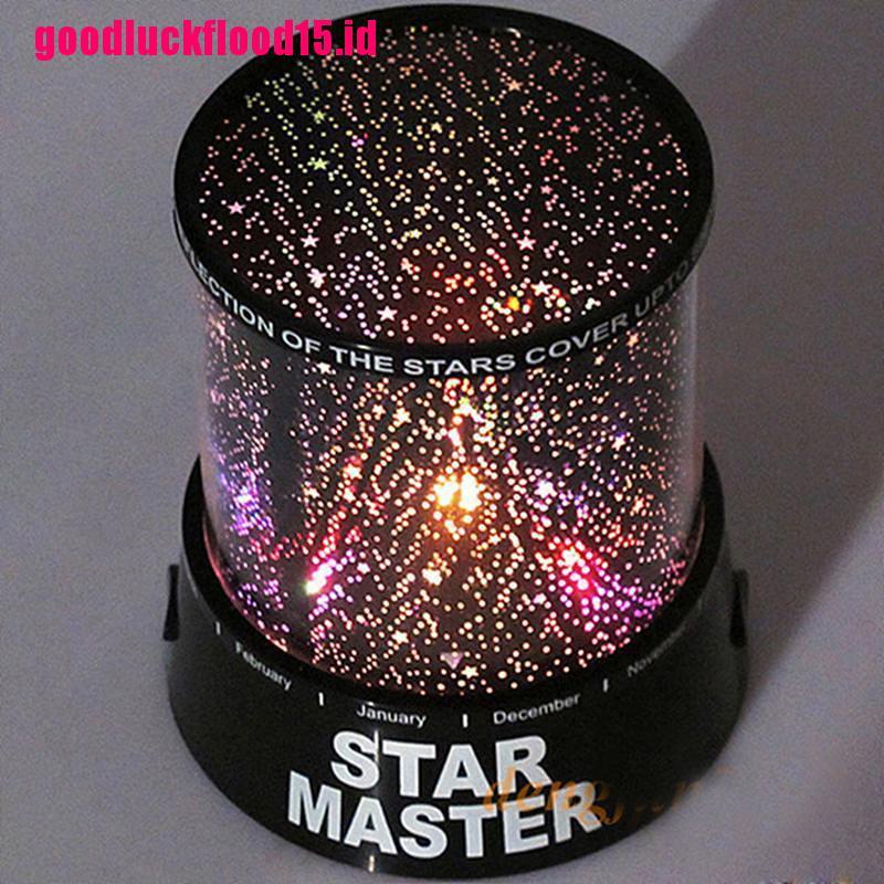 (LUCKID) Lampu Proyektor LED Cosmos Star Master Untuk Kamar Tidur