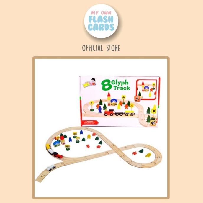

8 Glyph Track Overpass Rail Kereta Api Track
