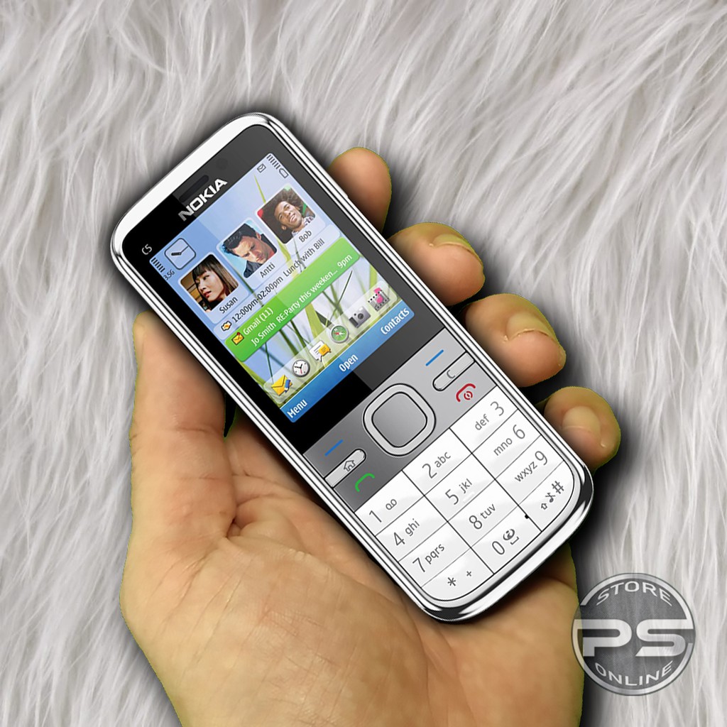 HP Nokia C5-00 - HP Jadul - HP tipis nan elegan-4