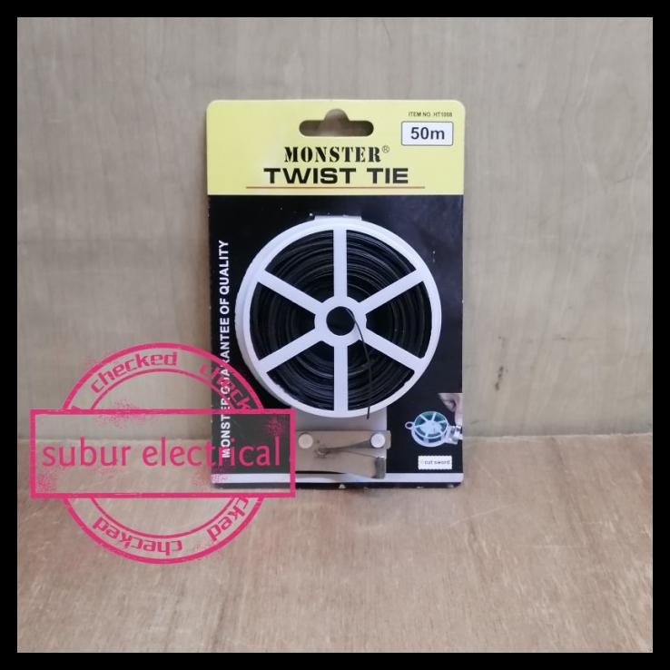 

Twist Tie Kawat Pengikat Kabel Twist Tie Tali Kawat Pengikat Kabel