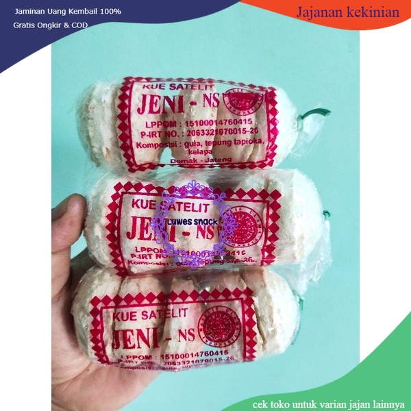 

kue satelit isi 10pcs- gembala sapi-jajanan jadul - kue jadul-jajanan-makanan ringan-snack jadul