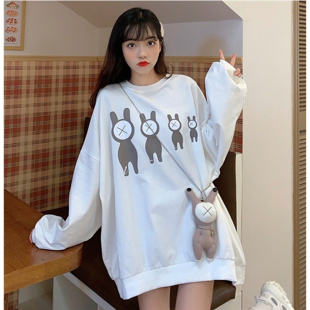 sweater oversize RUBBY SWEATER OVERSZIE sweater wanita oversize