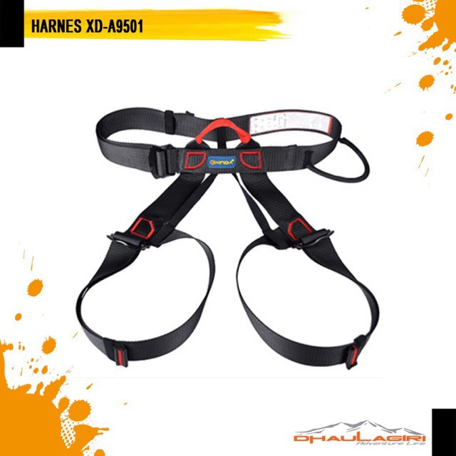 Xinda Harness Half Body 9501 Safety Belt Rock Climbing Panjat Tebing