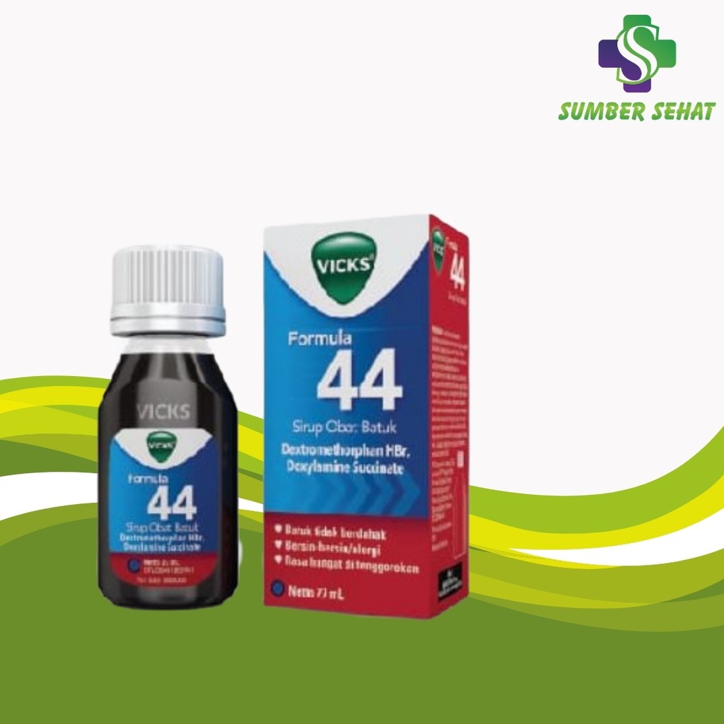 VICKS FORMULA 44 DEWASA 27 ML