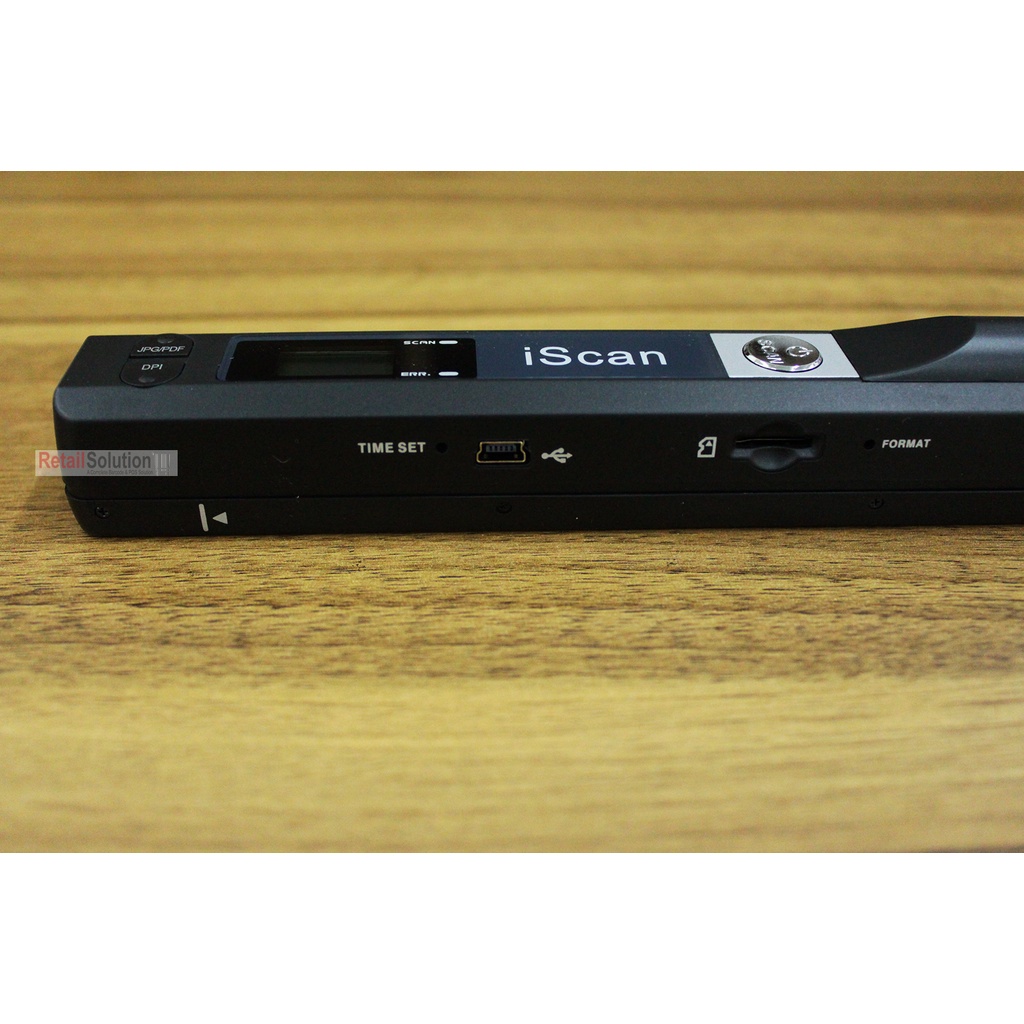 Scanner Dokumen Warna A4 Portable 900 DPI - iScan i Scan Wand Portable