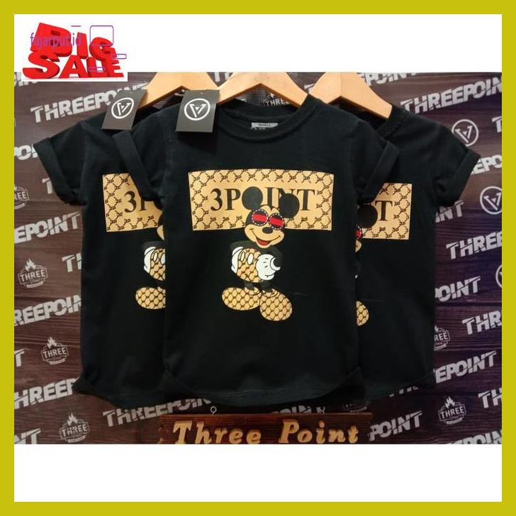 E5Egtr7- Kaos Anakdistro Dan Baju Anak Motif Mikimouse Batik Terkece - Hitam, S T7Ryt68-