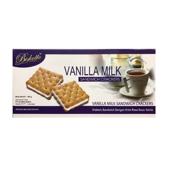 

TBMODARMO BISKOTTO MAXI VANILLA SANDWICH 160GR