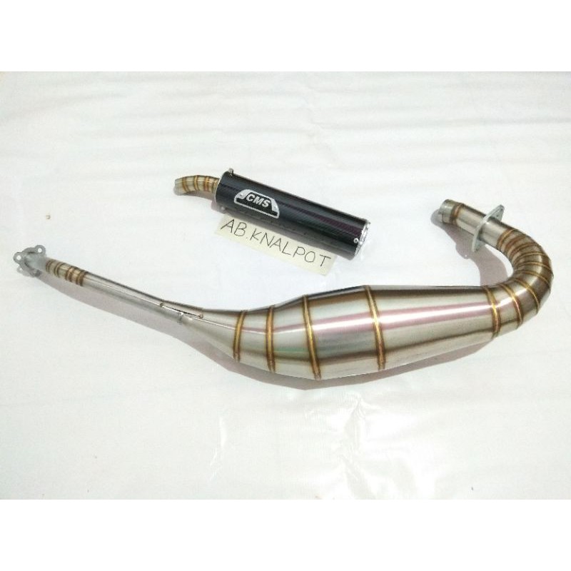 knalpot ninja 2 tak knalpot ninja R knalpot ninja rr knalpot ninja ss knalpot cms bahan stainless