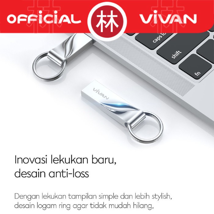 Vivan VF316 16GB Flashdisk Waterproof Ring Design