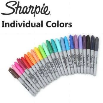 

Sharpie® Fine Point UPC Permanent Markers Individual Colors (Spidol Tinta Permanen Merek Sharpie®)