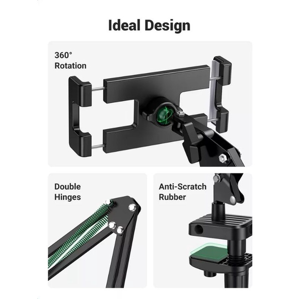 UGREEN Holder Tablet &amp; Folding Long Arm Universal Holder