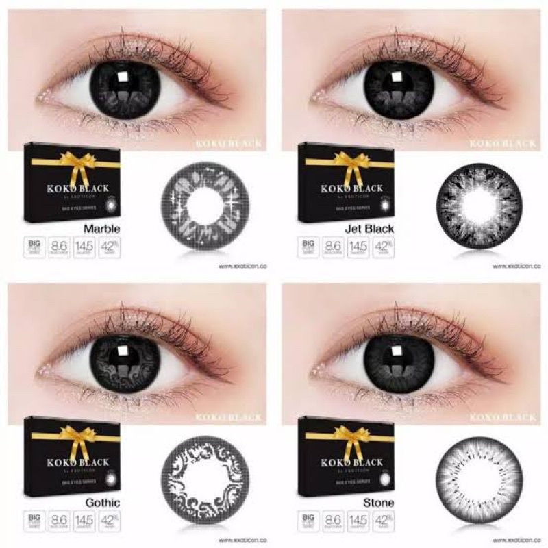 Softlens X2 Koko Black /Softlense / Softlen