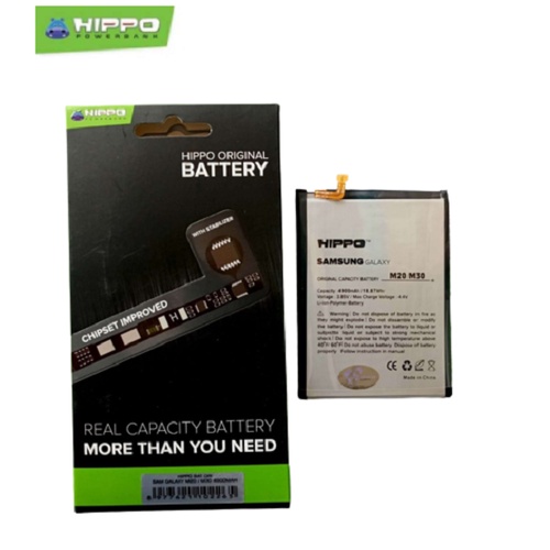 BATTERY BATRE Hippo Baterai Samsung Galaxy M20/M30 4900mAh ORIGINAL