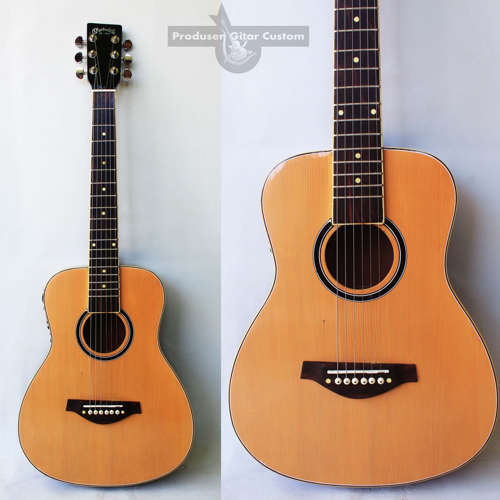 Gitar Martin n Co 3/4 Akustik Elektrik Custom