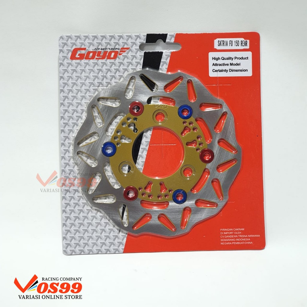 PIRINGAN CAKRAM BELAKANG VARIASI BUAT SATRIA FU 150 REAR