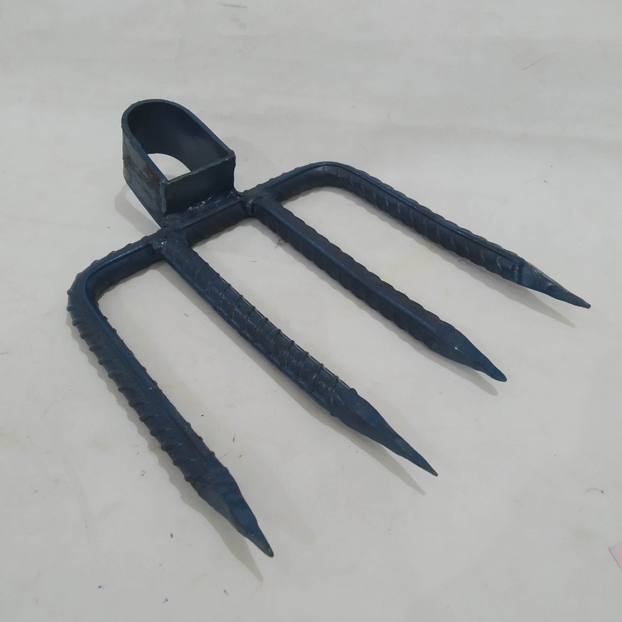 Kepala Pacul cangkul garpu cangkrang lokal besi besar tanpa Gagang dramashop
