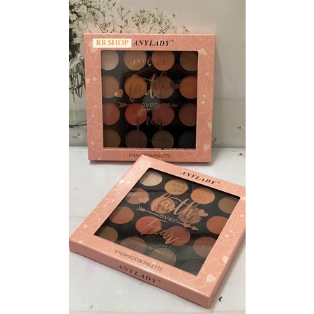 EYESHADOW ANYLADY 16 COLORS PALLETE FAITH OVER FEAR / EYESHADOW JUMBO / HIGHLIGHTER