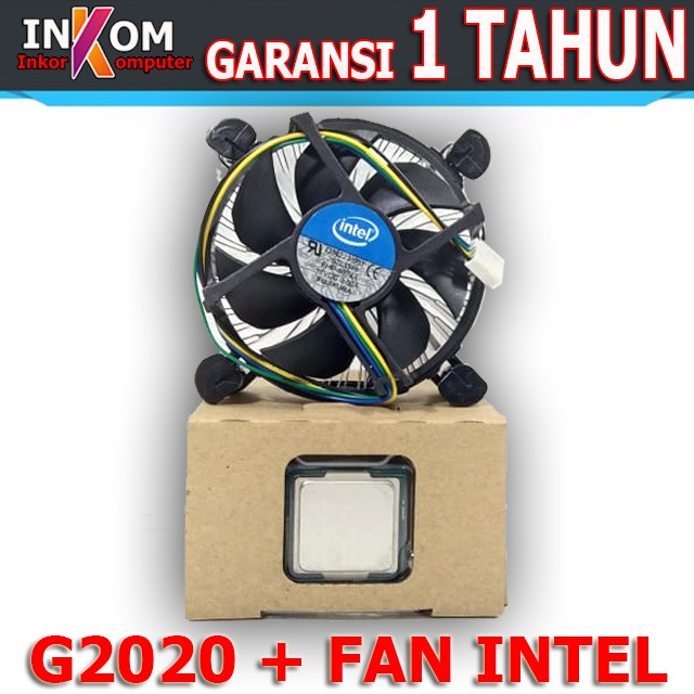 Prosesor Intel Pentium  G2020 + Fan  Socket LGA1155