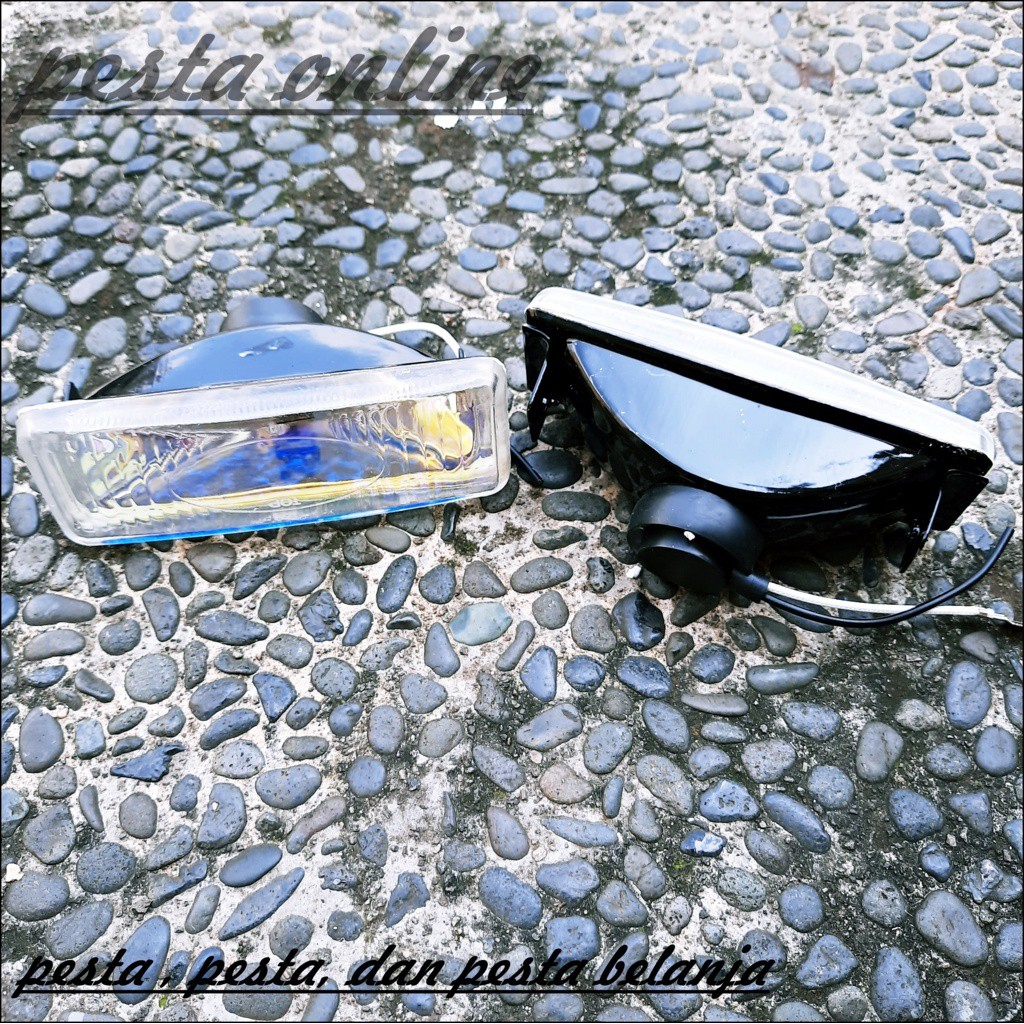 Foglamp Lampu Halogen Kotak Lampu Sorot Motor