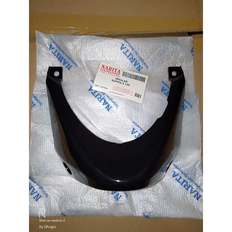 Spoiler tutup mesin bawah cover sayap bawah Supra x 125 old berkualitas