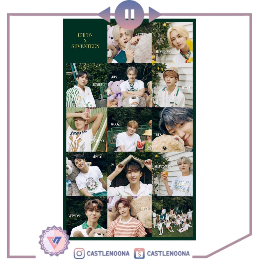 [Magazine] D-icon : Vol.12 SEVENTEEN - MY CHOICE IS SEVENTEEN : MEMBER VER.