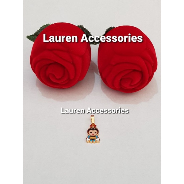 Liontin Bandul Anak Karakter Lebah Perhiasan Imitasi Lapis Emas Kuning LT 3144