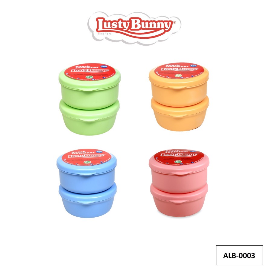 LustyBunny Baby Snack Container - Kotak Makanan Bayi