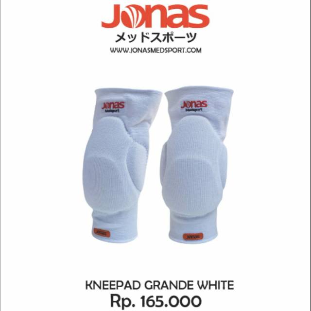 NEW KNEEPAD JONAS GRANDE WHITE