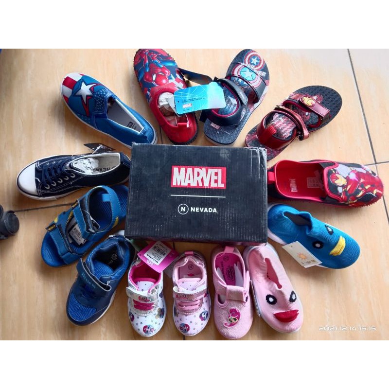SANDAL SEPATU ANAK MARVEL NEVADA