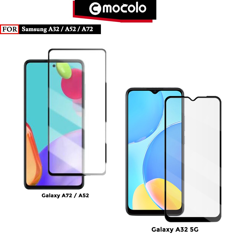 Tempered Glass Samsung Galaxy A32 5G / A52 / A72 Mocolo 2.5 Full Cover