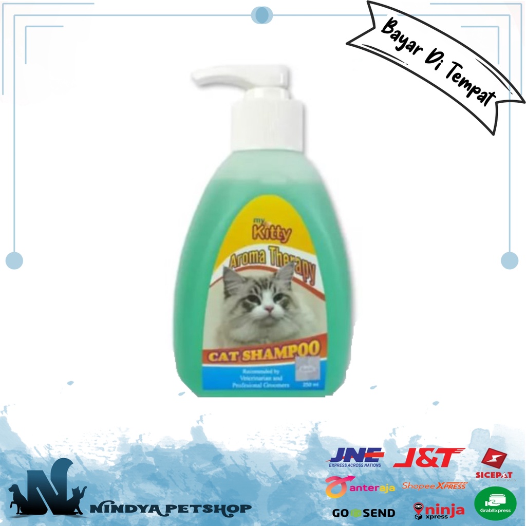 Organic coconut oil based cat kitten shampoo