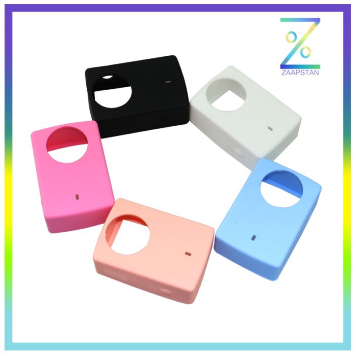 Sindax Action Camera Silicone Case + Lens Cover for Xiaomi Yi 2 4K / L