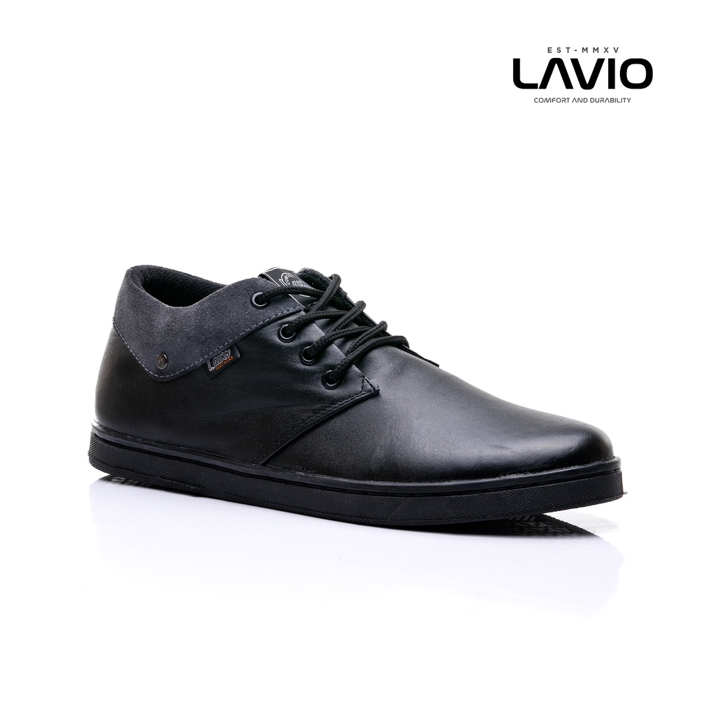 Sepatu Casual Pria Original Branded Keren 2022 Lavio Hilton Kulit Asli