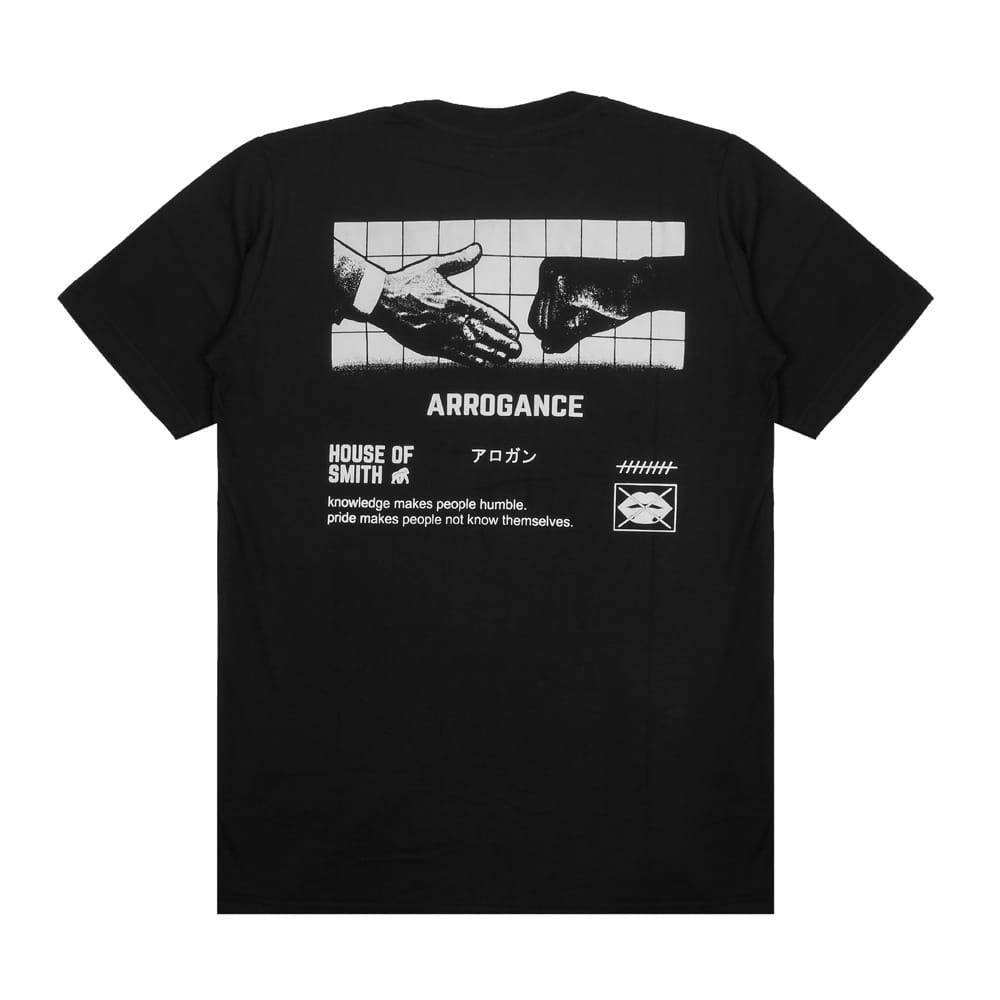 T-SHIRT HOUSE OF SMITH ARROGANCE / KAOS SMITH KUALITAS TERBAIK / KAOS SMITH ARROGANCE SABLON TERBAIK