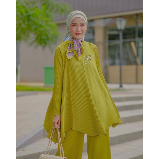 Lizzie set by ISH Iymelsayshijab LIME baca deskripsi