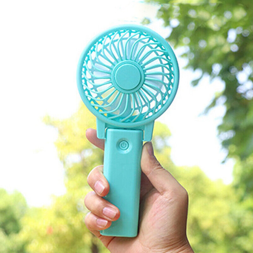 Kipas Angin Genggam Mini Portable Tanpa Baterai Untuk outdoor / Travel / Kantor / Asrama Mini fan