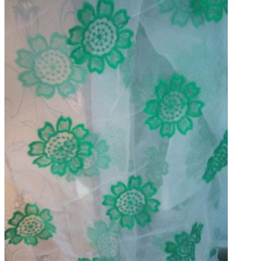 Hot Sale Bahan Organza bordir