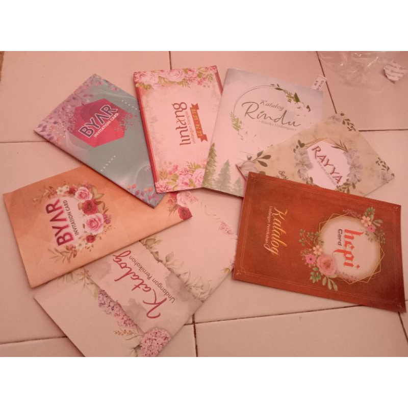 katalog undangan