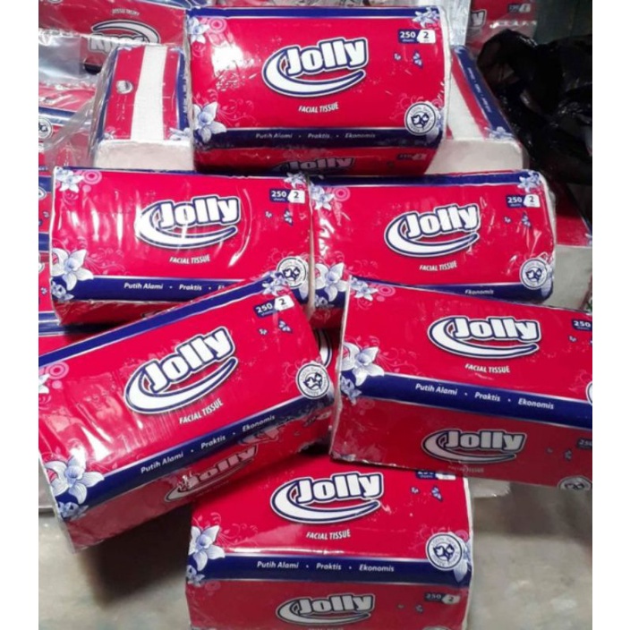 Tisu Tissue JOLLY 250 sheets 2ply